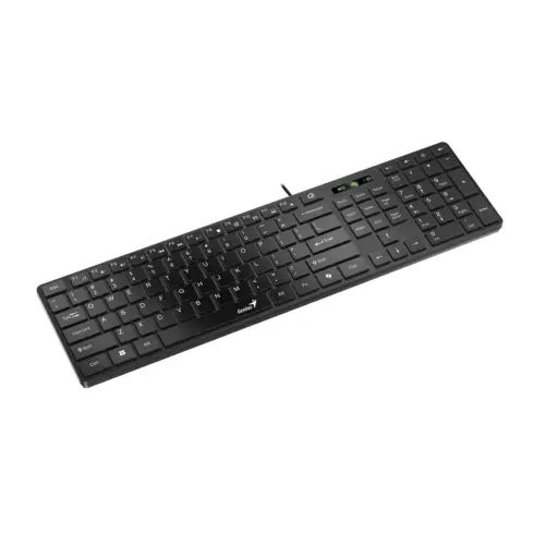 Alternative view of Genius клавиатура Slim Keyboard SlimStar 126 Black - Copilot, Low profile Chocolate