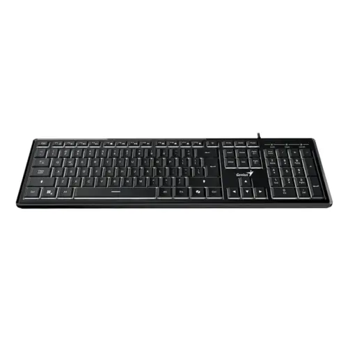 Genius клавиатура кирилизирана Keyboard SlimStar 820 Black – AI