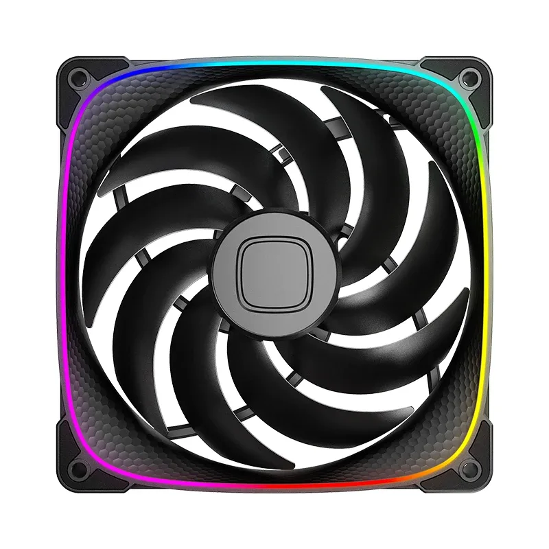 Geometric Future Комплект вентилатори Fan Pack 3-in-1 140 mm - Squama 2503B-14 Black - Image 142