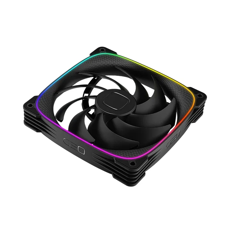 Geometric Future Комплект вентилатори Fan Pack 3-in-1 140 mm - Squama 2503B-14 Black - Image 153