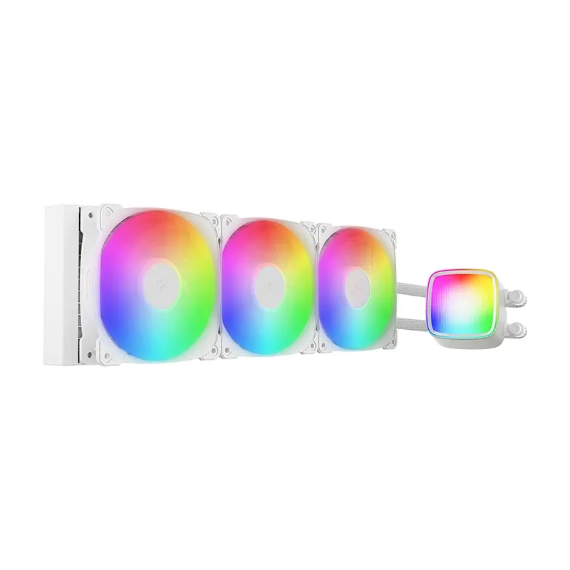 Geometric Future водно охлаждане Water Cooling - Eskimo Pro 360 White - Addressable RGB