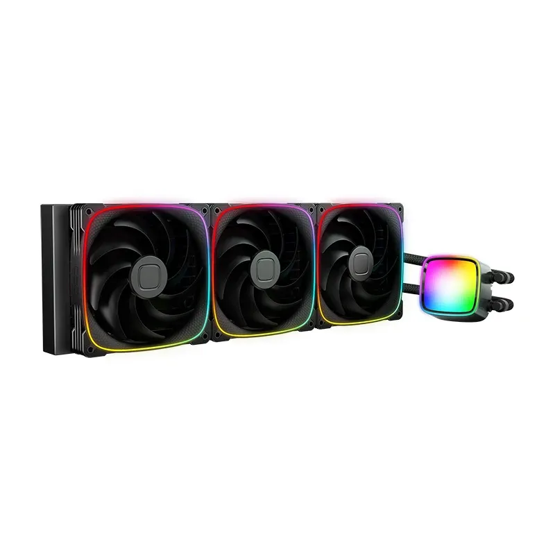Geometric Future водно охлаждане Water Cooling - Eskimo Pro 420 Black - Addressable RGB