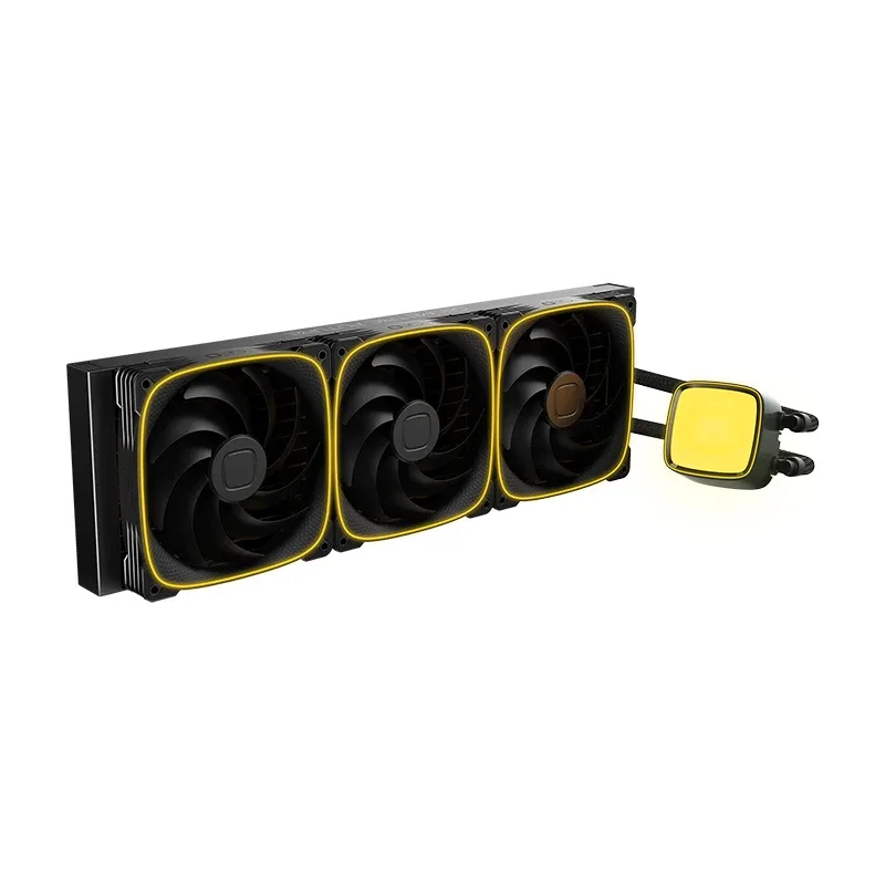 Geometric Future водно охлаждане Water Cooling - Eskimo Pro 420 Black - Addressable RGB, LGA1851/AM5 - Image 129