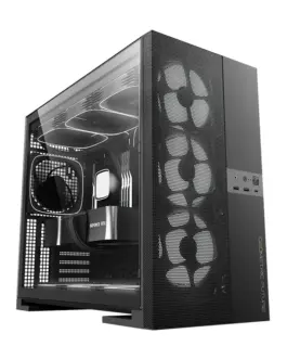 Geometric Future кутия Case EATX - Model 5 Vent Black - 5 x 140 mm aRGB fans included