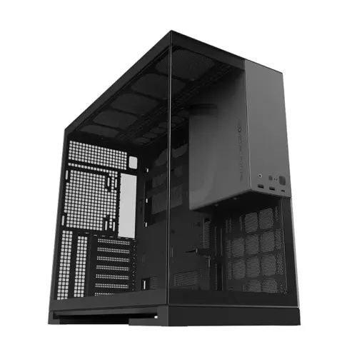 Alternative view of Geometric Future кутия Case EATX - Model 5 Black/Grey - 5 x 140 mm aRGB fans included