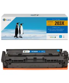 КАСЕТА ЗА HP Color Laserjet M254dw/M254nw/Color Laserjet M281FDN/M281FDW/M280NW - /203X/ - Cyan - CF541X - PN NT-PH203XC