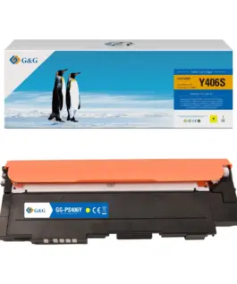 КАСЕТА ЗА SAMSUNG CLP 360/365/CLX 3300/3305 - Yellow - SU462A - CLT-Y406S (CLTY406S) - PN NT-PS406Y -