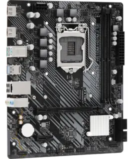 Alternative view of Дънна платка ASRock H510M-H2/M.2 SE, LGA1200, DDR4, mATX