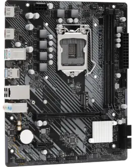 Alternative view of Дънна платка ASRock H510M-H2/M.2 SE, LGA1200, DDR4, mATX