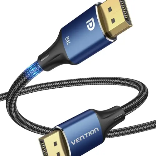 Vention кабел Display Port 1.4 DP M / M 8K 1.5m – Cotton Braided