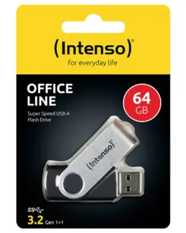 Alternative view of Intenso USB Flash Drive 3.2 64GB Office Line