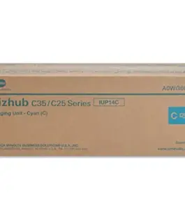 БАРАБАННА КАСЕТА ЗА KONICA MINOLTA BIZHUB C35/C35P/C25 - Cyan - DRUM UNIT - IUP14C (IUP-14C) - PN