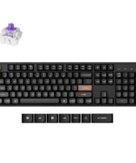 Геймърска безжична Механична клавиатура Keychron K10 HE Magnetic Switch - Black Special