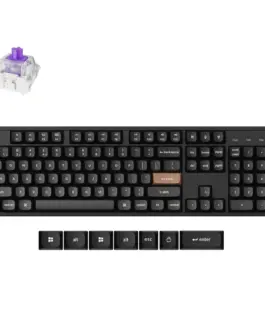 Геймърска безжична Механична клавиатура Keychron K10 HE Magnetic Switch - Black Special