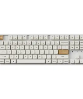 Alternative view of Геймърска Механична клавиатура Keychron K8 HE Magnetic Switch - White Special Edition