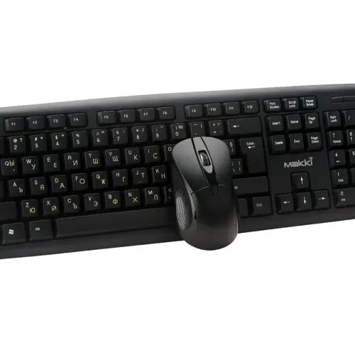 Makki БДС клавиатура и мишка COMBO Keyboard+Mouse USB BG - MAKKI-KM-003