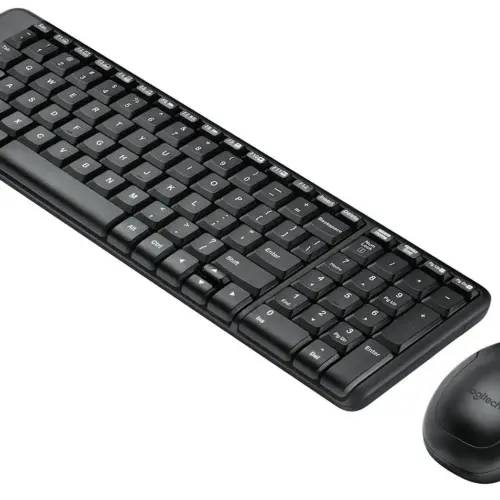 КОМПЛЕКТ МИШКА + КЛАВИАТУРА LOGITECH MK220 US – Wireless – Black – БЕЗ БДС КИРИЛИЗАЦИЯ