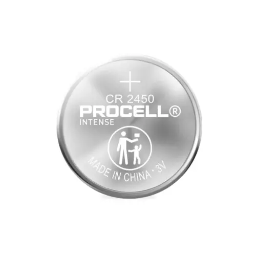 Бутонна батерия DURACELL PROCELL CR2450 3V 1 бр. bulk Литиева /цена за 1