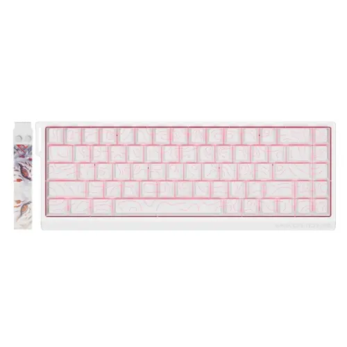 Madlions професионална геймърска механична клавиатура Professional Gaming Mechanical Keyboard MAD 68 HE Flagship V2 - 8K Magnetic Amber Pro Switches -