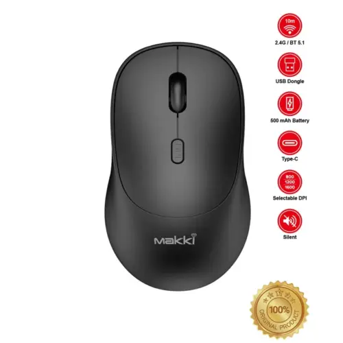 Makki безжична мишка Wireless Mouse MAKKI-MSX-2401 – USB-C