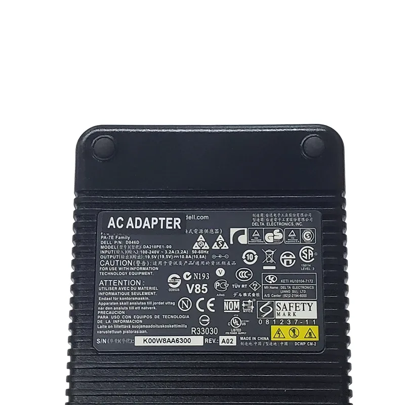 Makki зарядно за лаптоп заместител Laptop Adapter DELL - 19.5V 10.8A 180W 7.4x5.0mm - MAKKI-NA-DL-77 - Image 125