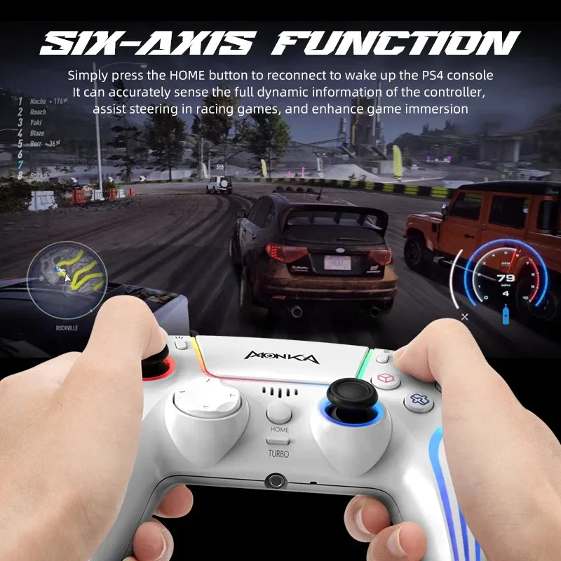 Marvo геймпад Gamepad Monka Contra GT-96 - PS4, RGB, Wireless, Vibration - Image 190