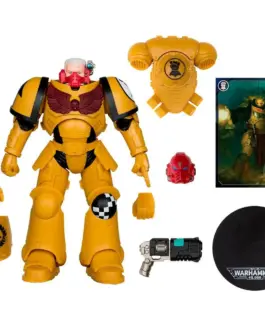 Alternative view of Фигурка Warhammer 40,000 Intercessor Sergeant (Imperial Fist) Gold Label 7in Figure McFarlane