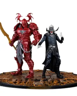 Фигурка DC Multiverse Batman Who Laughs (Knight Armor) and The Merciless (Dark Multiverse) 7in