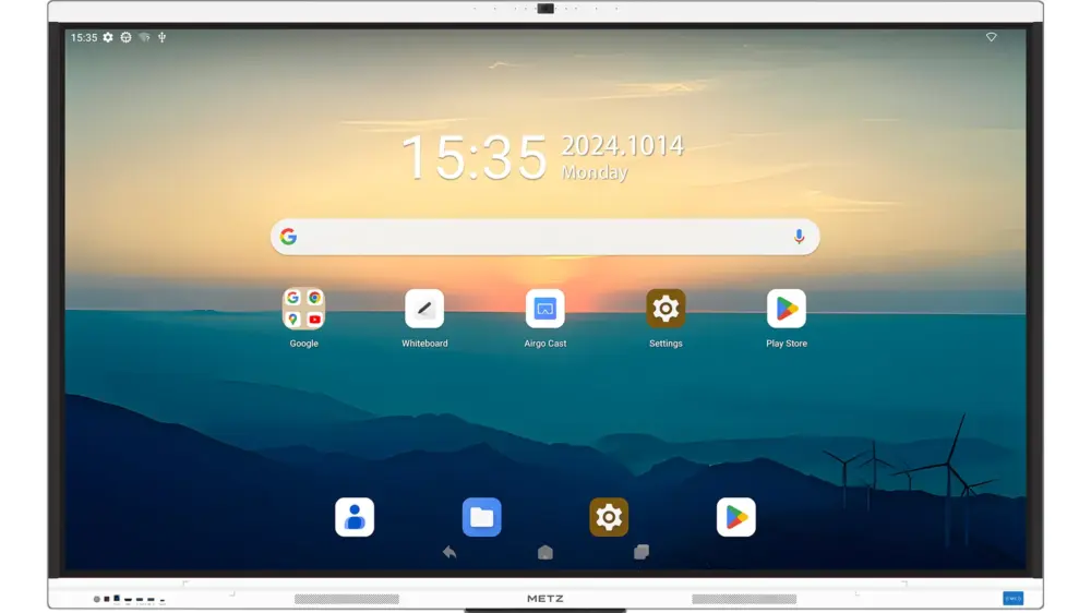 METZ Интерактивен тъч дисплей с вградена камера 86SG1 86"