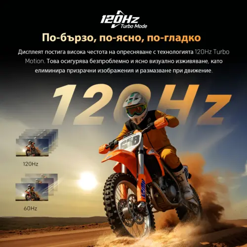 Alternative view of METZ Телевизор 50" 50MQF7500Z UHD QLED SMART TV, 120Hz, 4K, Google TV, 126.0см