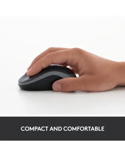 МИШКА LOGITECH M185B - Wireless - Blue Black - PN 910-002239 - Image 280