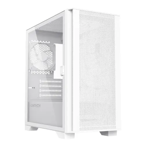 Montech кутия AIR 100 LITE Micro ATX Case TG 2x120mm Fans White