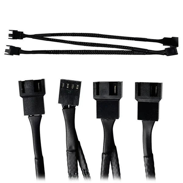 Montech комплект вентилатор AIR FAN P120, Fan Kit 2x120mm, 1-to-3 splitter, PWM - Image 143