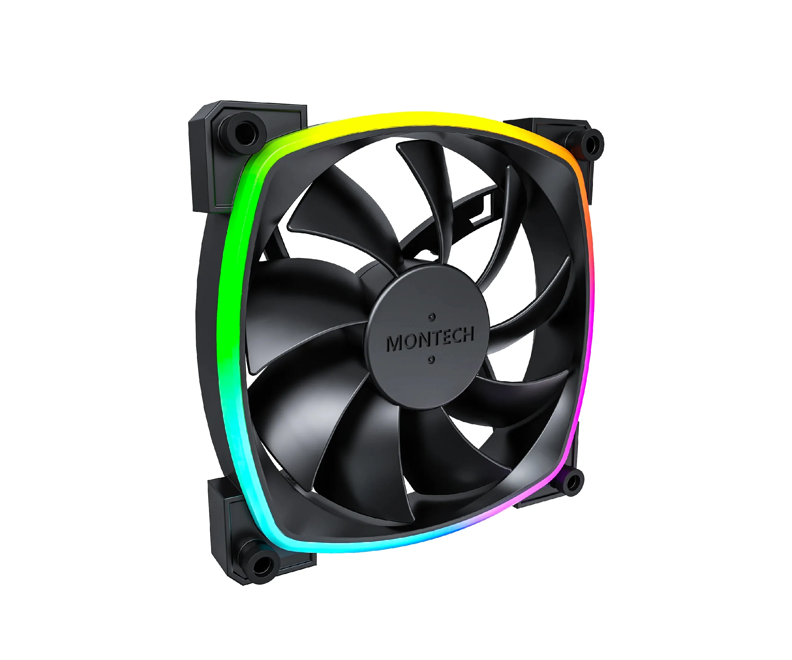 Montech вентилатор AX120 PWM Fan 120mm ARGB Black