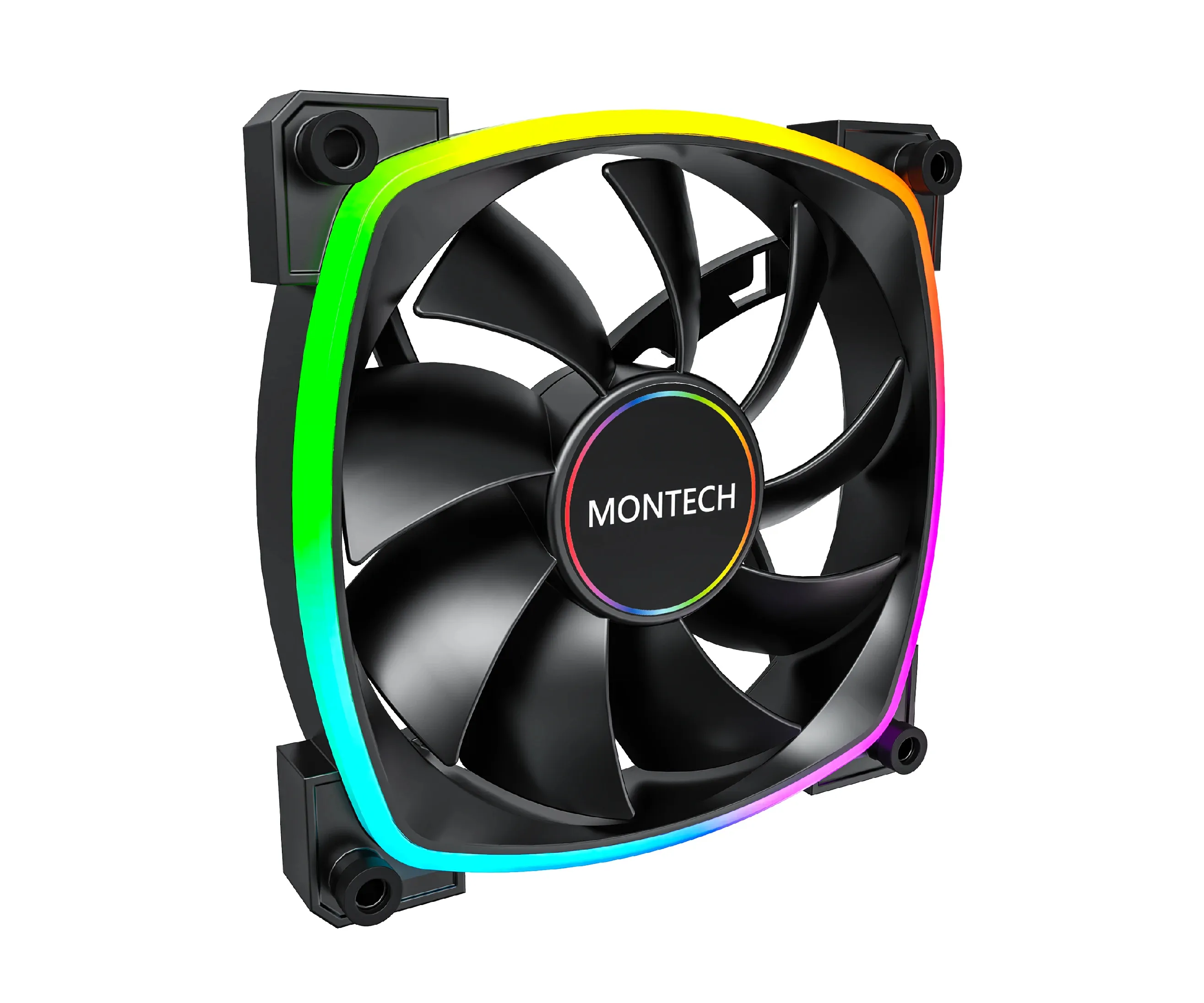 Montech вентилатор AX140 PWM Fan 140mm ARGB Black