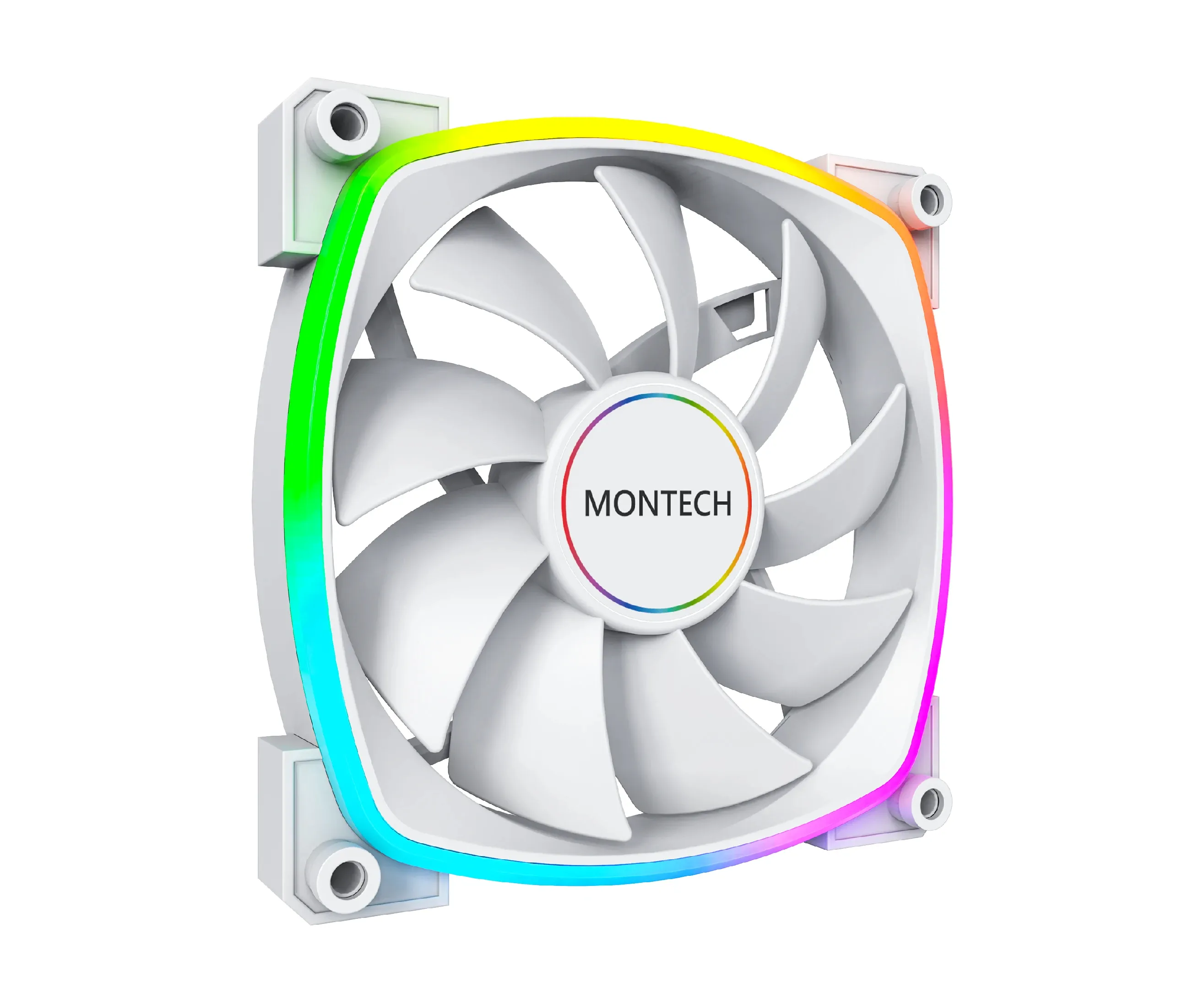 Montech вентилатор AX140 PWM Fan 140mm ARGB White