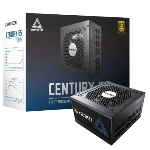 Montech захранване CENTURY G5 750 PSU ATX3.0 Gold Full Modular