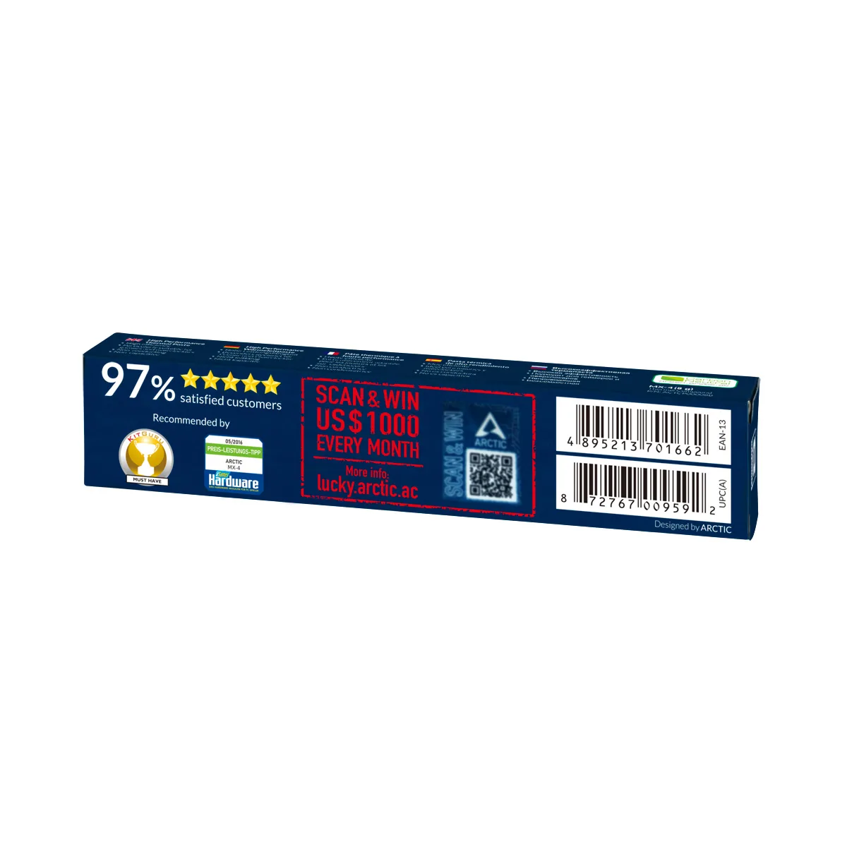Arctic термо паста MX-4 Thermal Compound 2019 Edition 8gr - Image 87