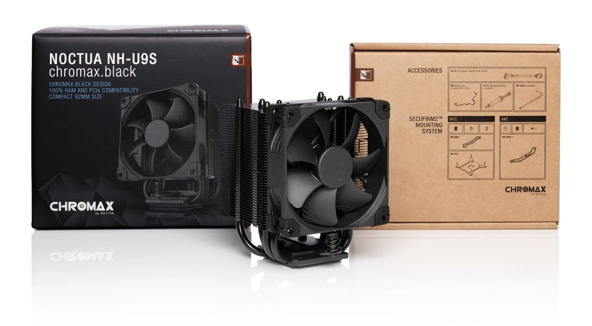 Noctua Охлаждане CPU Cooler NH-U9S chromax.black - Image 130