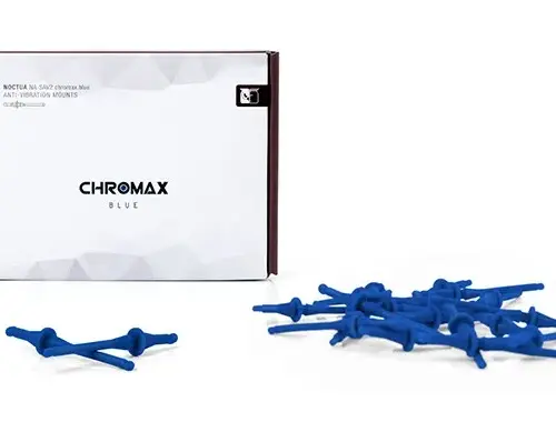 Alternative view of Noctua Fan Slics 20pcs - NA-SAV2 chromax blue