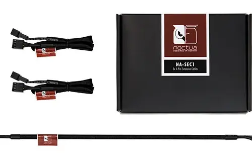 Noctua удължение за вентилатори Extension cables 3 x 4pin PWM 30cm - NA-SEC1