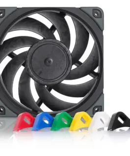 Noctua Вентилатор Fan 120mm NF-A12x25-PWM chromax.black.swap