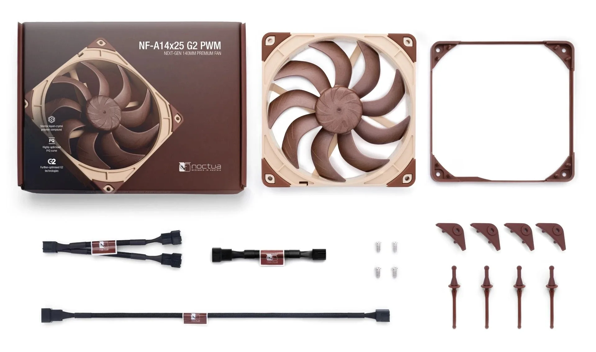 Noctua вентилатор Fan 140mm - NF-A14x25 G2 PWM - Image 145