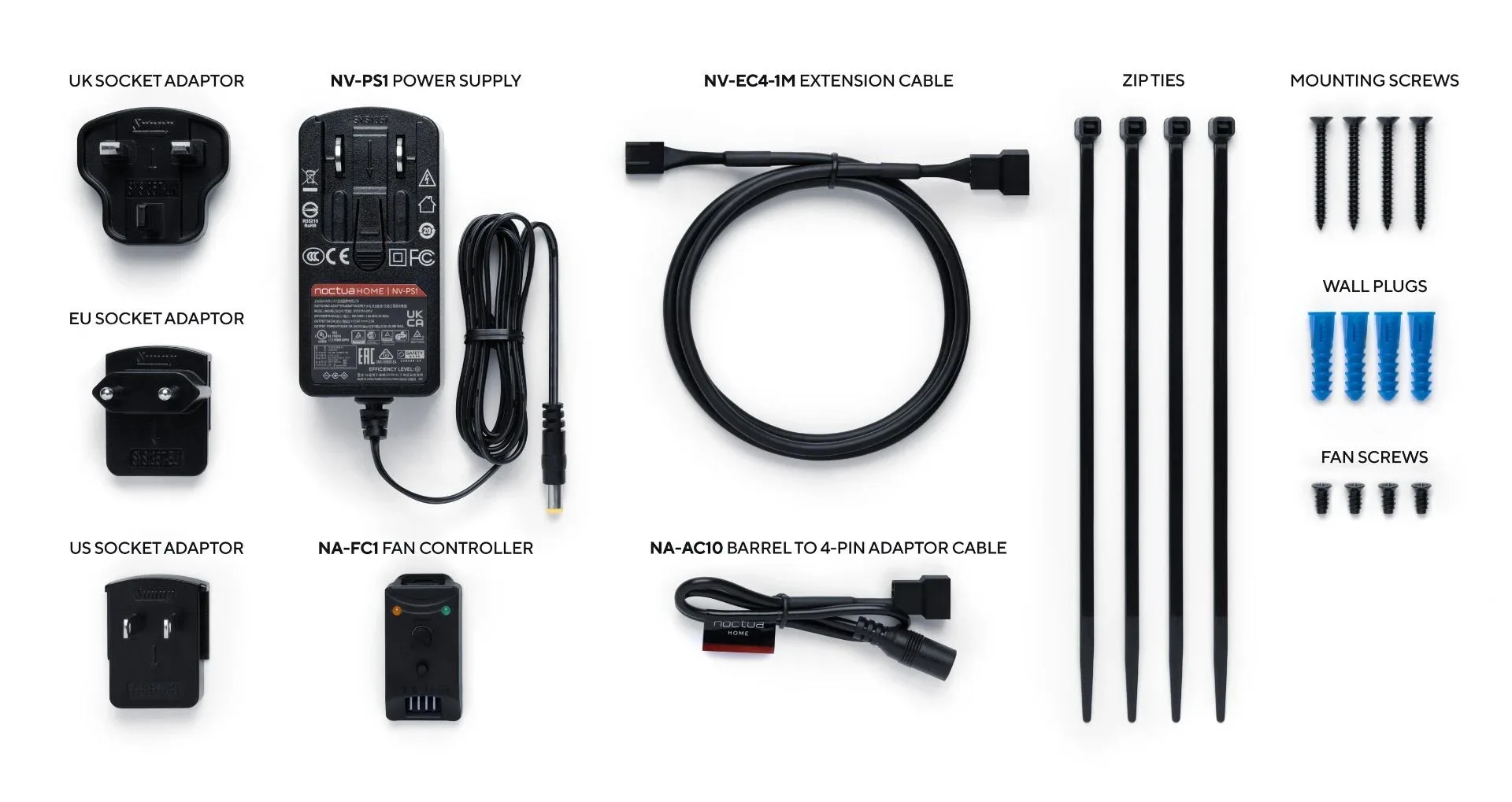 Noctua мултифункционален вентилатор Multi-Purpose FAN SET - NV-FS1 - Image 48