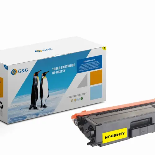 УНИВЕРСАЛНА КАСЕТА ЗА BROTHER HL 4150/4170/4570CDW/MFC 9460CDN/9560/9970 - TN320Y (TN-320Y)/TN325Y (TN-325Y) - Yellow -