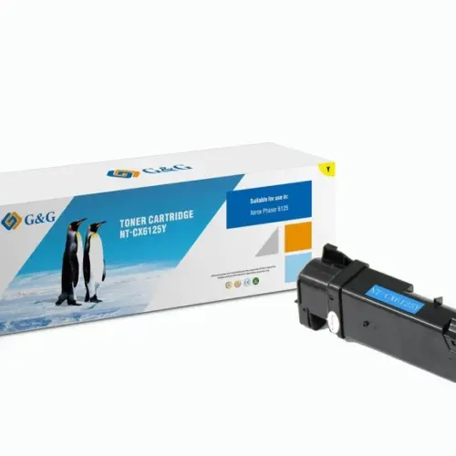 КАСЕТА ЗА XEROX Phaser 6125/6125N - Yellow - 106R01337 - PN NT-C6125Y/NT-CX6125Y - G&G