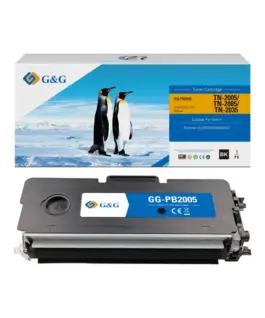 КАСЕТА ЗА BROTHER HL 2035/2037 - TN2005 (TN-2005) - Black  - PN NT-P2005/NT-PB2005 - G&G