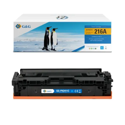 КАСЕТА ЗА HP Color Laserjet PRO M155/MFP M182nw/M183fw - Cyan - /216A/ - W2411A - PN NT-PH2411C -