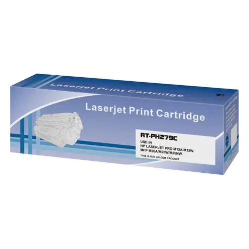 КАСЕТА ЗА HP Laserjet Pro M12A/M12W/MFP M26A/M26W/M26NW - /79A/ - CF279A - Black - PN RT-PH279C - BLUE