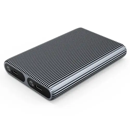 Orico външна кутия за диск Storage - Case - M.2 NVMe Dual-Bay - USB-C 10Gbps Aluminium -